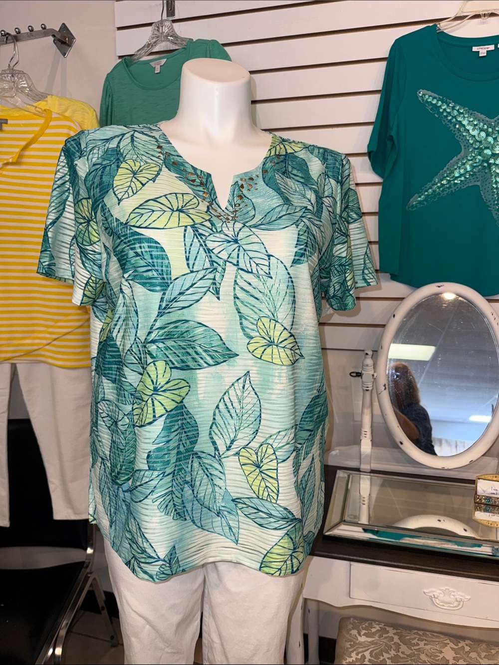 Alfred Dunner Short Sleeve Top